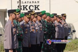 Antisipasi Gangguan Kamtibmas, TNI-Polri di Demak Gelar Apel Bersama Polres Demak_Antisipasi Kamtibnas