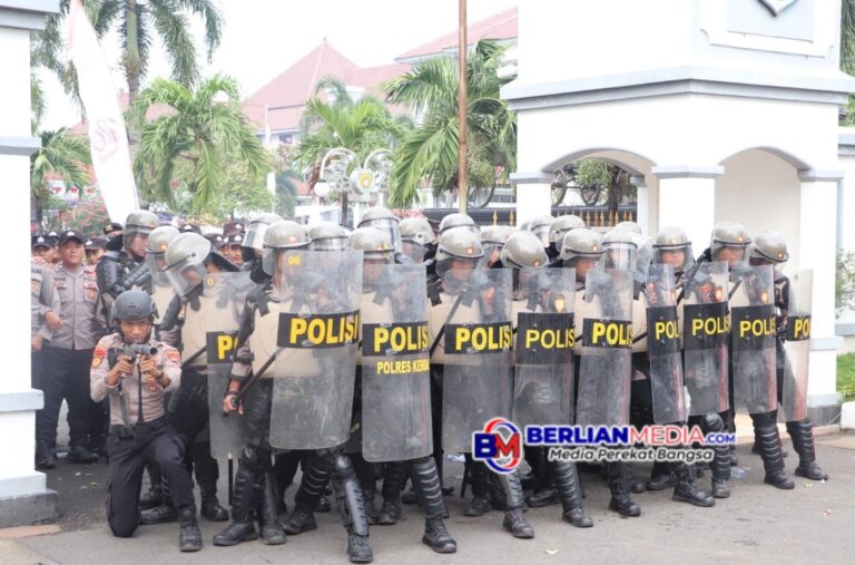 Polres Kendal Gelar Latihan Pengamanan Unjuk Rasa Anarkis, Tegaskan Kesiapan Jaga Stabilitas Daerah