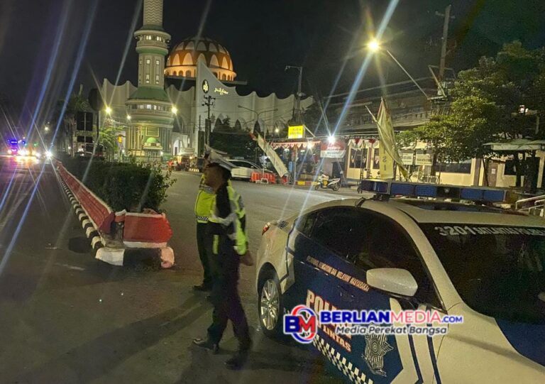 Antisipasi Balap Liar dan Gangguan Kamtibmas Polres Kendal Gencarkan Patroli Malam