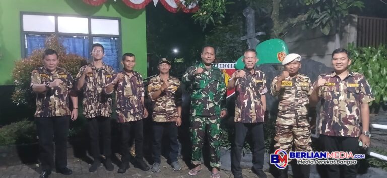 Sinergi GM FKPPI, Polsek, dan Koramil Gunungpati Ciptakan Rasa Aman Pasca Demo