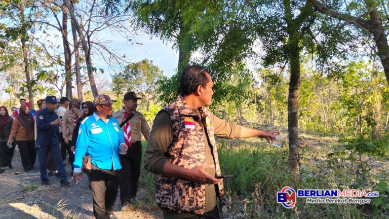 Ka. Kwarcab Rembang Prihatin Lihat Kondisi Aset Buper Karangsari Park Yang Terlantar