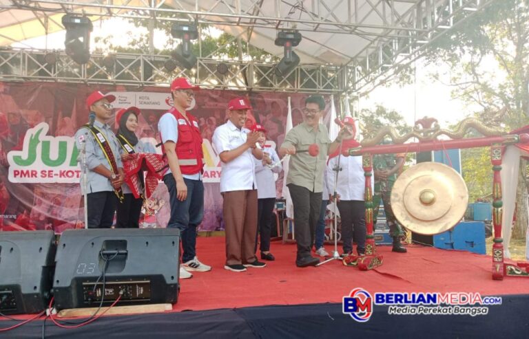 Tabuh Gong 14 Kali, Jumbara PMR XIV PMI Kota Semarang 2025 Resmi Dibuka