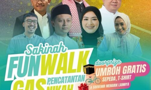Minggu Pagi Besok Menag Kampanye GAS Nikah di Simpang Lima