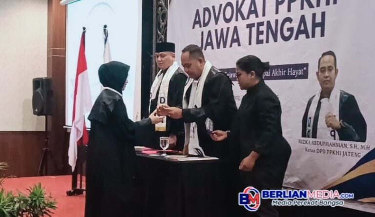 PPKHI Jawa Tengah Resmi Lantik 28 Advokat Baru 2025