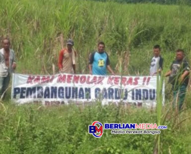 Warga Desa Tunggul Pandean Jepara Menolak Pembangunan Gardu Induk PLN