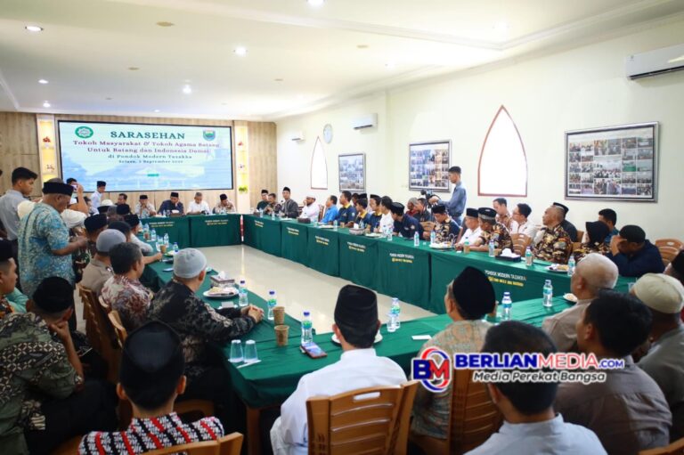 Jaga Kondusifitas dan Kamtibmas, Tazakka Batang Gelar Sarasehan Tokoh
