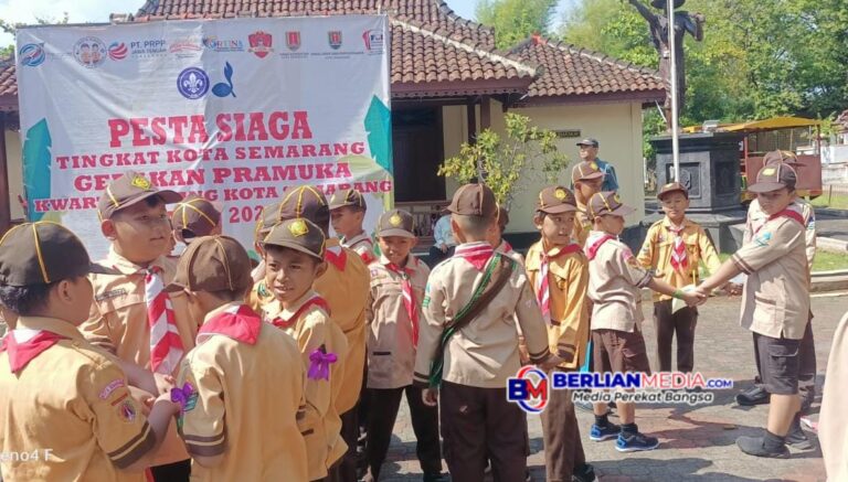 Ratusan Peserta Meriahkan Pesta Siaga Pramuka Kota Semarang
