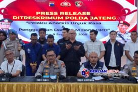 Polda Jateng_Tangkap Pelaku Anarkis Demo