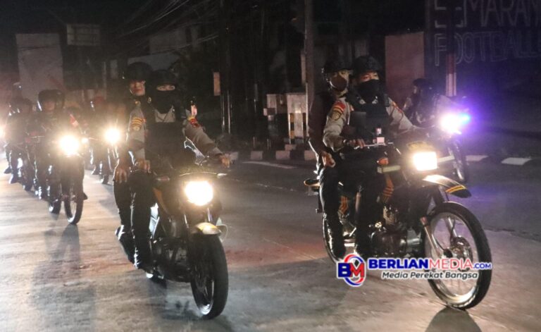 Jaga Situasi Kondusif, Polres Semarang Gandeng Instansi Terkait Gelar Patroli Gabungan