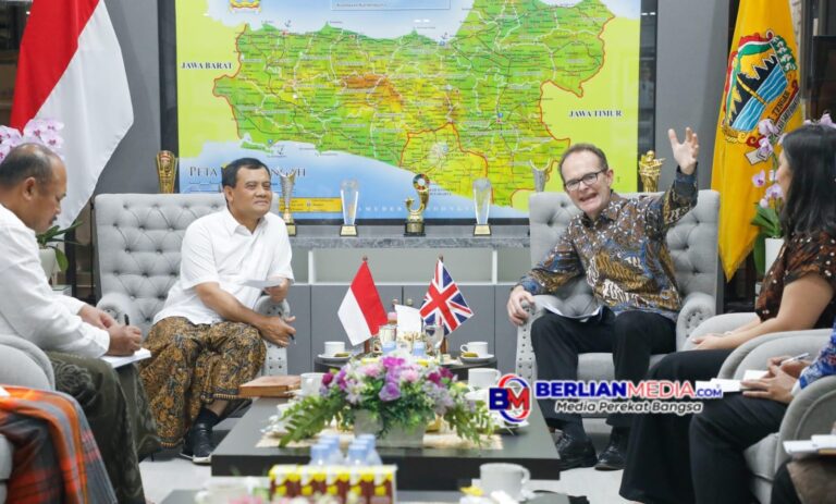 Dubes Inggris Boyong Tim Bertemu Gubernur Ahmad Luthfi, Tindak Lanjuti Potensi Kerja Sama
