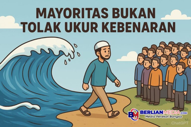 Mayoritas Bukan Tolak Ukur Kebenaran