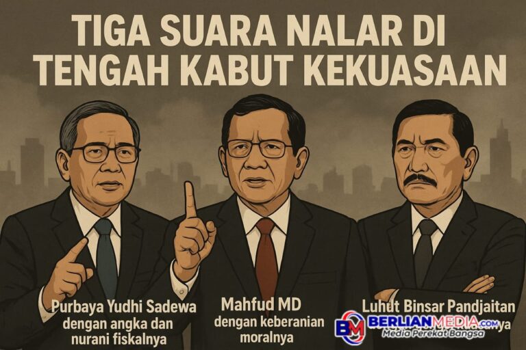 Tiga Suara Nalar di Tengah Kabut Kekuasaan