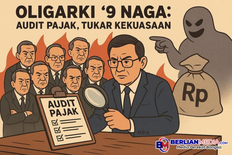 Oligarki “9 Naga”: Audit Pajak, Tukar Kekuasaan
