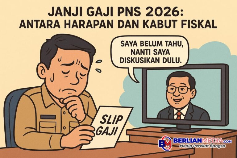 Janji Gaji PNS 2026: Antara Harapan dan Kabut Fiskal