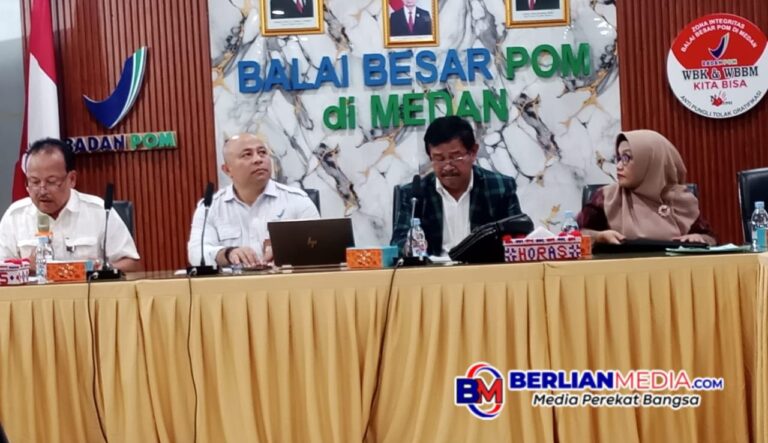 BPOM Sumut Ajak Sinergi Wujudkan Sumatera Utara Bebas Formalin