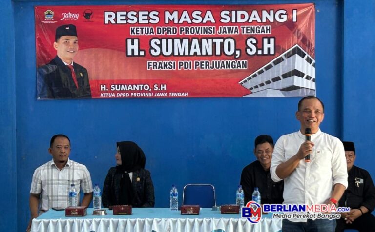 Reses di Karanganyar, Sumanto Dorong Anggota DPRD Kabupaten Ikut Bersinergi dalam Pembangunan