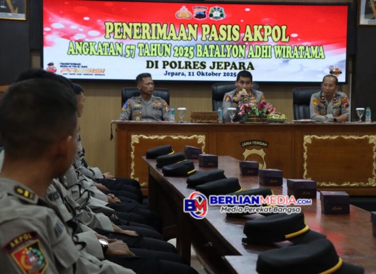 Aplikasikan Tugas Fungsi Polisi Dipesankan Polres Jepara ke Sejumlah Pasis Akpol