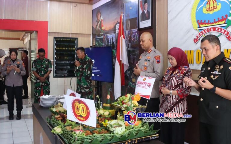 Kado Spesial Kapolres Kendal di HUT Ke-80 TNI, Pererat Soliditas TNI-Polri