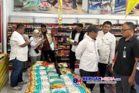 Polisi dan Bapanas Turun ke Pasar Kendal: Menjaga Harga Beras Tetap Waras Polres Kendal_Satgas Pangan