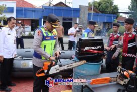 Polres Jepara Gelar Apel Bersama Pergelaran Sarana dan Prasarana Penanggulangan Bencana Polres Semarang_Prasarana Bencana