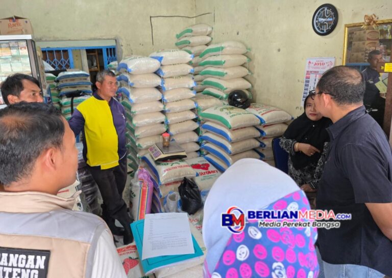 Pastikan Harga Eceran Tertinggi Tidak Ada Pelanggaran, Satgas Pangan Cek Beras di Kabupaten Semarang