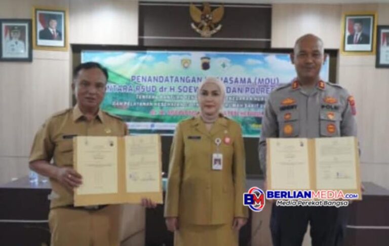 RSUD Dr Soewondo dan Polres Kendal Laksanakan Penandatanganan Kerjasama