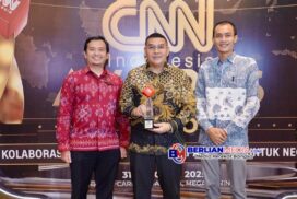Konsisten Jalankan Reforma Agraria, Kementerian ATR/BPN Raih Rural Development dan Regional Equity di CNN Indonesia Award 2025 BPN_Nov2