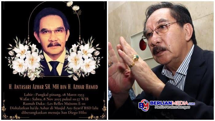 Mantan Ketua KPK Antasari Azhar Tutup Usia, Publik Diminta Doakan Kepergiannya