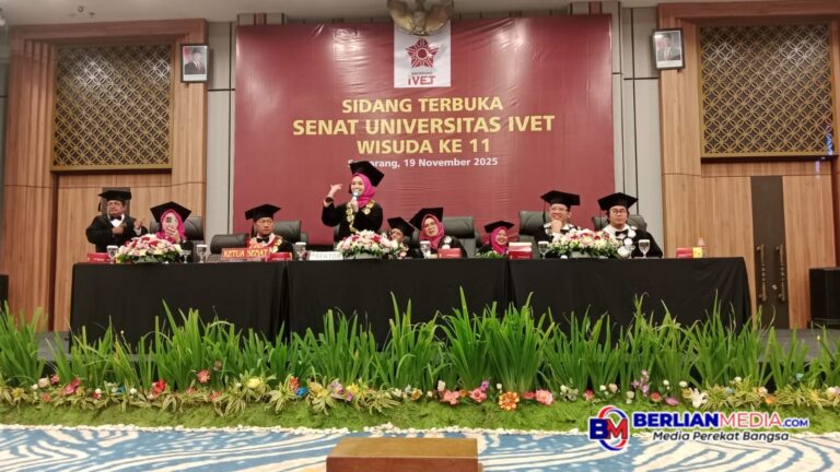 562 Mahasiswa Ikuti Wisuda Unisvet Semarang, Rektor Luluk Elyana Minta Peran Alumni