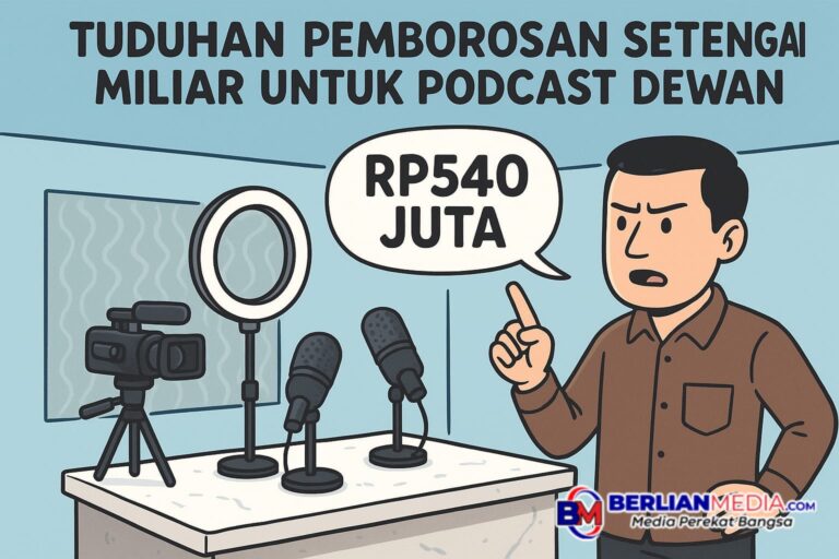 Tuduhan Pemborosan Setengah Miliar Untuk Podcast Dewan