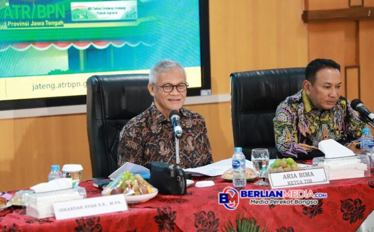 Kanwil BPN Jateng Terima Kunjungan DPR RI, Didorong Langkah Perbaikan Konkret