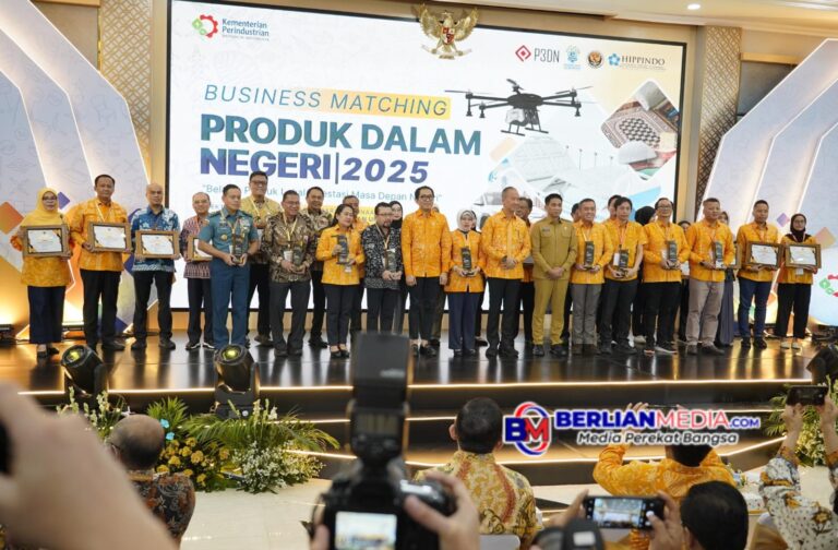 Serap 96% Anggaran Menggunakan Produk Dalam Negeri, Kementerian ATR/BPN Raih Peringkat 3 P2DN dari Kemenperin