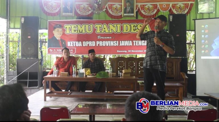 Sumanto Ajak Petani Tingkatkan Penghasilan dengan Menanam Sayuran Bernilai Tinggi