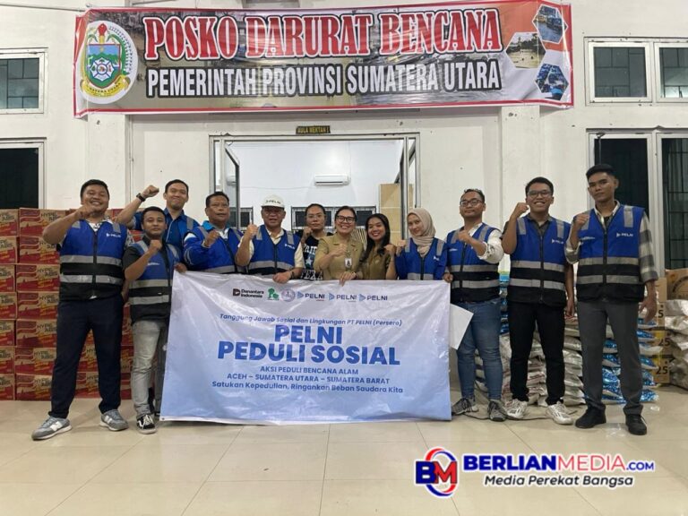 PELNI Salurkan Bantuan Darurat untuk Korban Banjir Bandang di Sumatera Utara