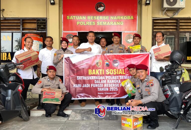 Bakti Sosial Satresnarkoba Polres Semarang, Warnai Peringatan Hari Jadi Reserse Polri Ke-78