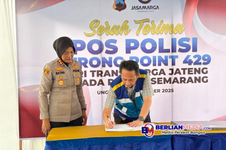 Persiapan Pengamanan Natal dan Tahun Baru, Polres Semarang dan TMJ resmikan Pos jalur Tol