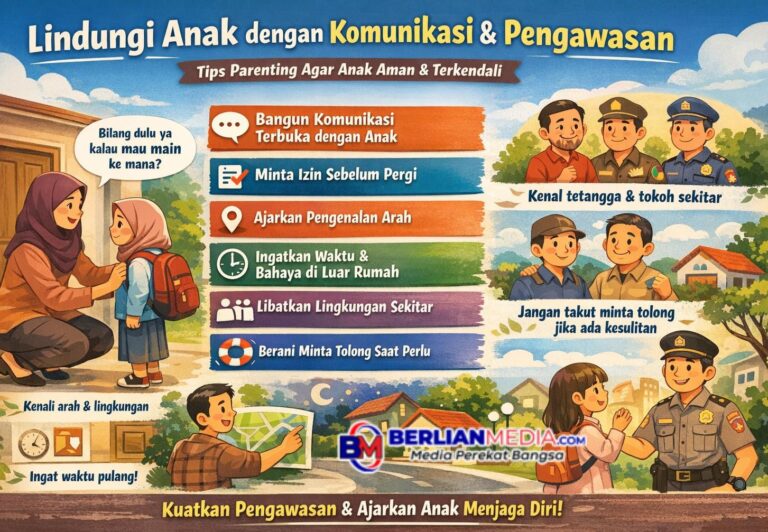 Edukasi Parenting : Lindungi Anak dengan Komunikasi dan Pengawasan