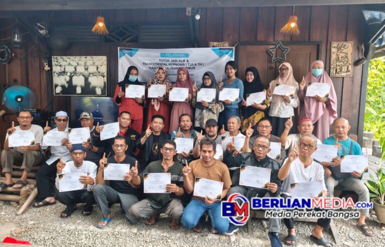 Pelatihan Master Totok Jari Alif Transendental Hypnosis Kembali Sukses Digelar di Balikpapan