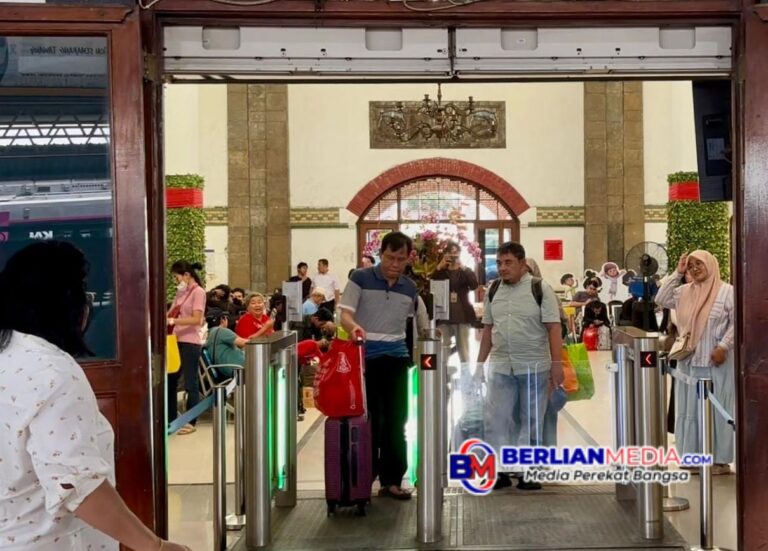 Hari Terakhir Masa Libur Nataru 2025/2026, KAI Daop 4 Catat 14 Ribuan Penumpang Naik KA dari Stasiun di Semarang