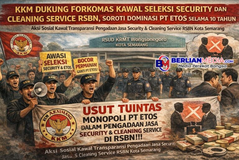 KKM Dukung Forkomas Kawal Seleksi Security dan Cleaning Service RSWN, Soroti Dominasi PT Etos Selama 10 Tahun