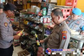 Peredaran Minuman Keras Marak, Polisi Lakukan Operasi Miras di Jepara Polres Jepara_Oerangi Miras