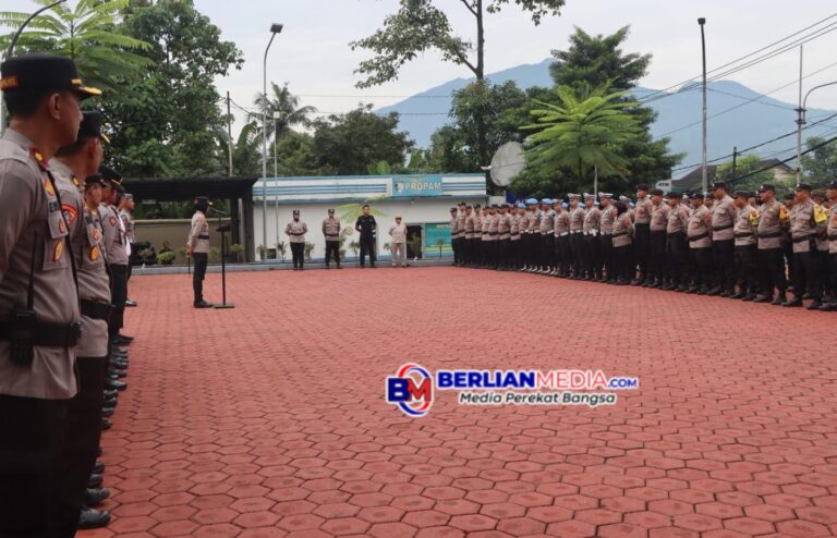 Apel Pagi Pasca Ops Lilin Candi 2025, Kapolres Semarang Apresiasi Kinerja Personel