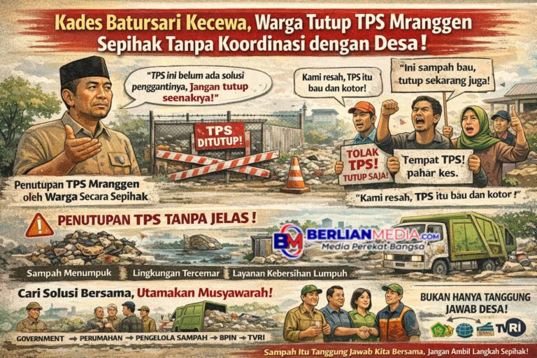 Kades Batursari Kecewa, Penutupan TPS Mranggen Dinilai Sepihak Tanpa Koordinasi