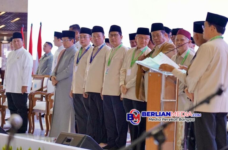 Dikukuhkan Jadi Ketua MUI Bidang Penanggulangan Bencana, Menteri Nusron Tekankan Gotong Royong dan Perlindungan Rakyat