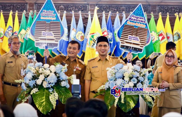 Setahun Luthfi-Yasin Pimpin Jateng: Diuji Bencana, Didorong Investasi, Kemiskinan Turun