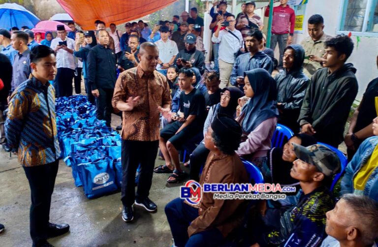 Wapres Gibran dan Gubernur Ahmad Luthfi Cek Lokasi Tanah Gerak di Jangli Semarang, Pastikan Lahan Relokasi Disiapkan