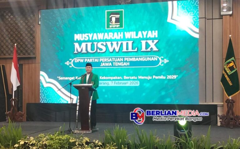 Ketua Umum PPP Mardiono : Muswil Bukan Sekadar Kursi Lima Tahunan, Namun Jadi Titik Balik Perjuangan Hidup Rakyat