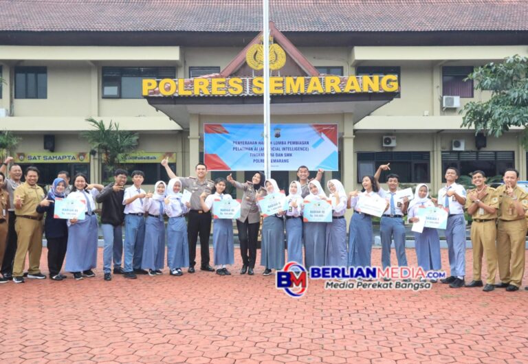 Usung Pesan Kamtibmas, Polres Semarang Dorong Literasi Digital Pelajar Lewat Lomba AI