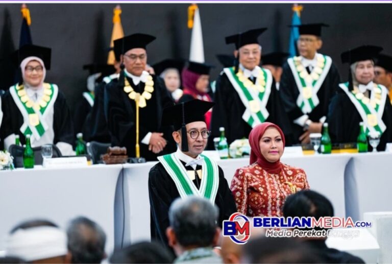 Fadli Zon Dikukuhkan sebagai Profesor Kehormatan UNAS: “Budaya Adalah Fondasi Peradaban”