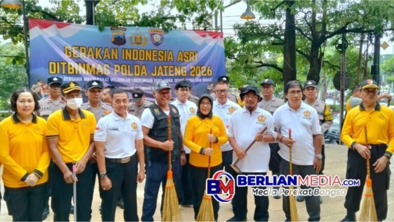 Gerakan Indonesia Asri 2026 Digelar di Pasar Bulu, Polda Jateng Ajak Masyarakat Wujudkan Lingkungan Bersih dan Sehat